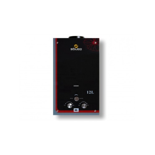 Գազային ջրատաքացուցիչ INFINITE JSD-H17 BLACK RED GLASS PANEL