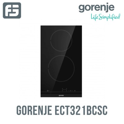 Ներկառուցվող կերամիկական մակերես GORENJE ECT321BCSC (Գազ/էլ) 0-2, 30x50 սմ