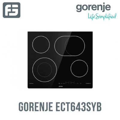 Ներկառուցվող գազօջախ կերամիկական GORENJE ECT643SYB