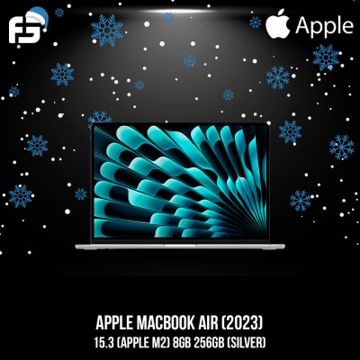 Նոթբուք APPLE MacBook Air (2023) 15.3 (Apple M2) 8GB 256GB  (Silver) MQKR3RU/A 