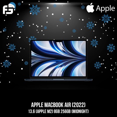 Նոթբուք APPLE MacBook Air (2022) 13.6 (APPLE M2) 8GB 256GB (MIDNIGHT) MLY33RU/A