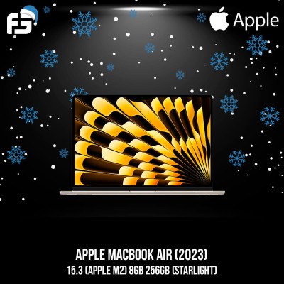 Նոթբուք APPLE MacBook Air (2023) 15.3 (Apple M2) 8GB 256GB (Starlight) MQKU3RU/A 