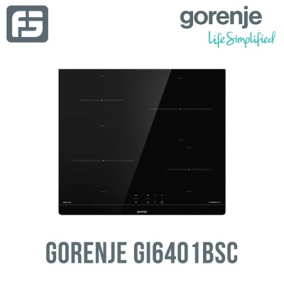 Ներկառուցվող կերամիկական մակերես GORENJE GI6401BSC (Գազ/էլ) 0-4, 59.5x52 սմ